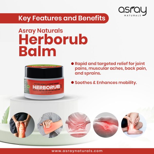 Asray Naturals Herborub Pain Balm 3 - Asray Naturals Herborub Pain Balm