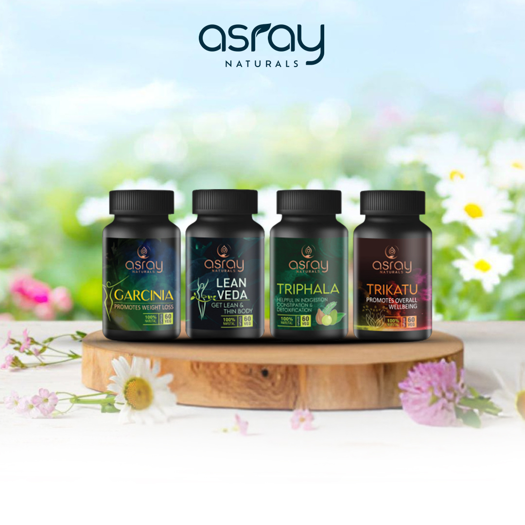 MetaSlim 4X Plus – Ayurvedic Weight Management Pack for Fat Burn & Detox