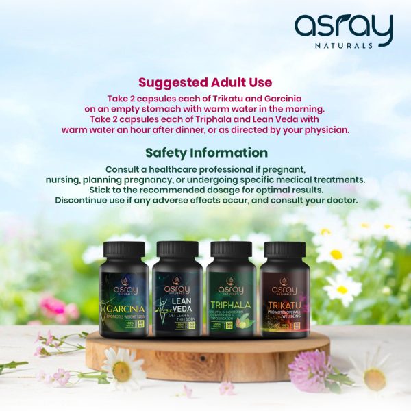 Asray Naturals MetaSlim 4X Plus 5 - Asray Naturals MetaSlim 4X Plus