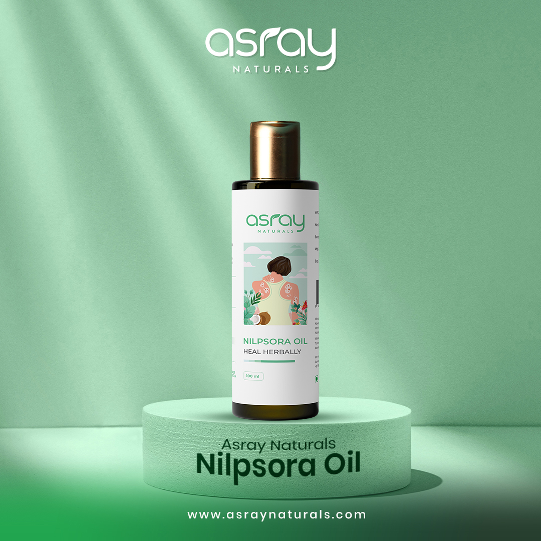 Nilpsora Oil – Ayurvedic Herbal Oil for Psoriasis, Itchy Skin & Dryness Relief