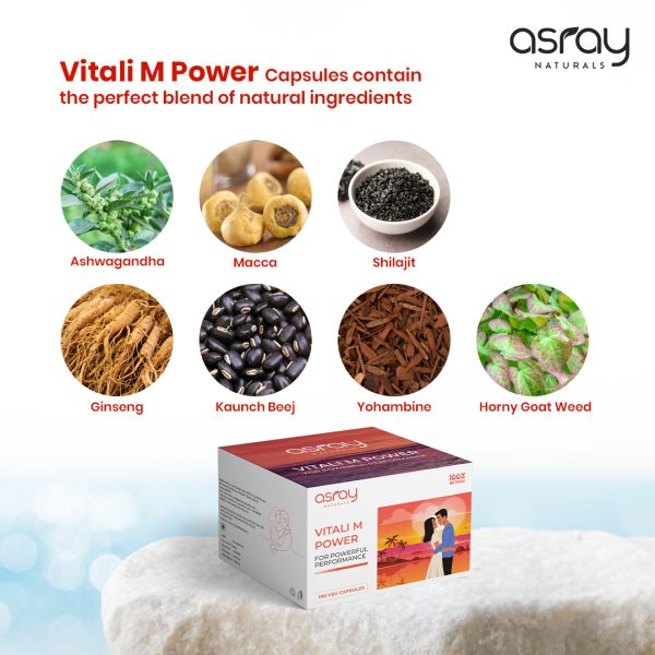 Asray Naturals Vitali M Power 4 - Asray Naturals Vitali M Power