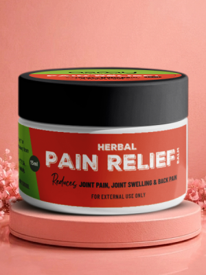 Herborub Pain Balm – Ayurvedic Balm for Joint Pain, Muscle Aches, and Sprains