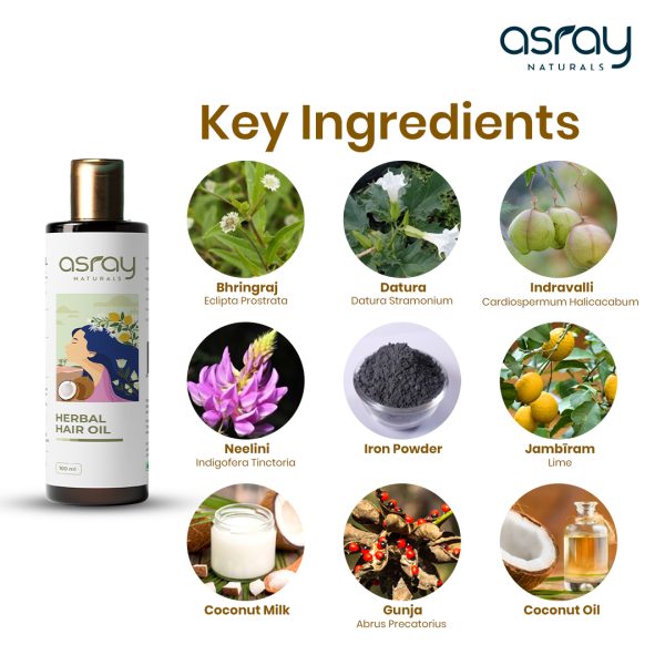Asray Naturals Herbal Hair Oil 4 - Asray Naturals Herbal Hair Oil